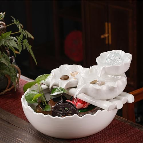 Streaming Water Decorative Fountain for Home Tabletop