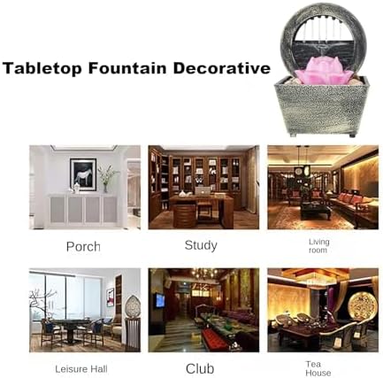 USB Powered Tabletop Fountain Ornament for Home Office