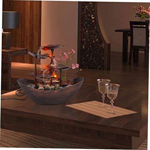GLEAVI Indoor Waterfall Ornament with LED Light