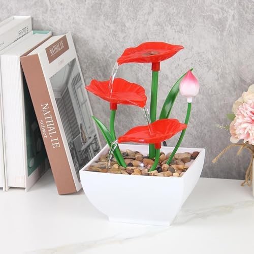 Modern Style Desktop Water Fountain for Meditation and Decor