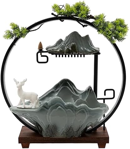 Indoor Tabletop Waterfall Fountain for Home Office Decor