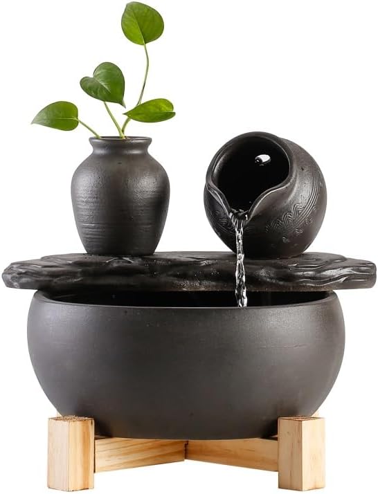 Eco-Friendly Tabletop Fountain for Home and Office
