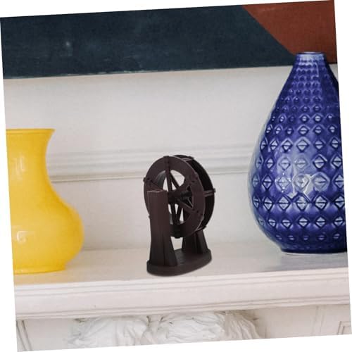 Waterfall Water Wheel Fountain for Indoor Outdoor Patio