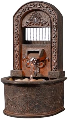 Elegant Retro Desktop Water Fountain for Home and Office