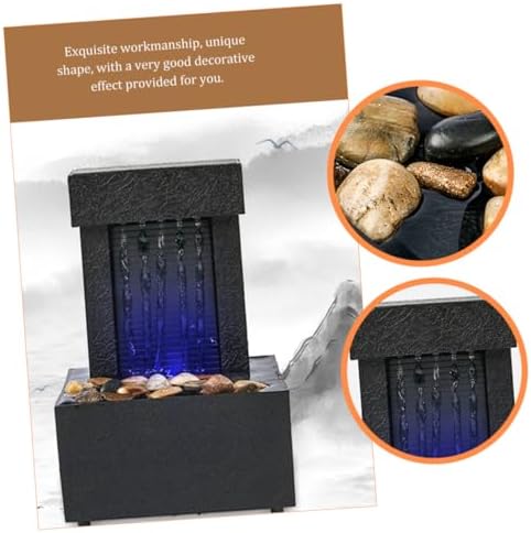 1set Creative Indoor Tabletop Fountain for Relaxation and Zen Meditation