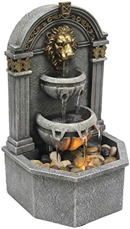 Lions Head Relaxation Fountain for Interior Decoration