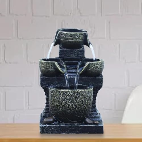 LED Light Water Feature Fountain Indoor Decor
