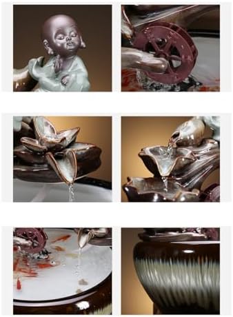 Creative Indoor Tabletop Fountain for Home Office Decor