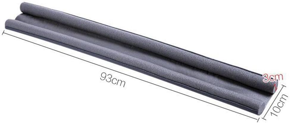 2pcs Gray Door Draft Stopper Soundproof Insulation Doorstop