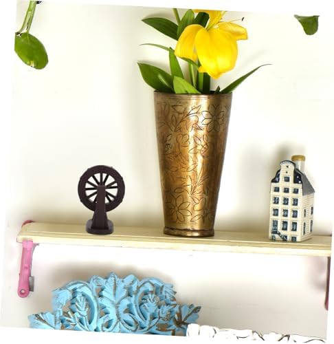 Luxshiny Miniature Water Wheel Fountain Decor for Indoor and Office