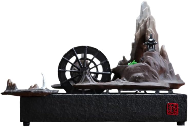 Zen Waterfall Tabletop Fountain for Home Office Decor