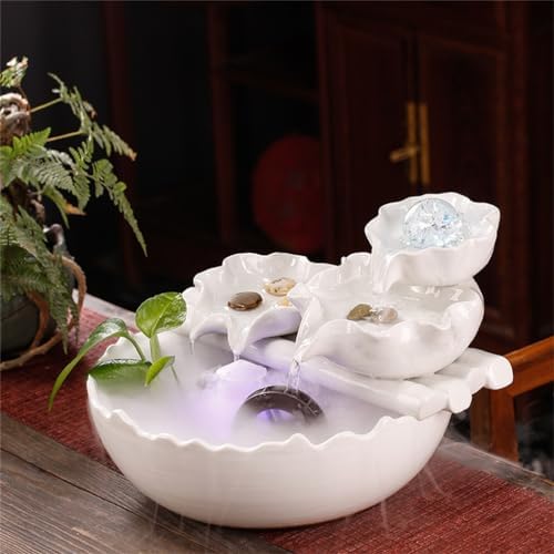 Streaming Water Decorative Fountain for Home Tabletop