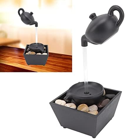 Floating Teapot Waterfall Office Desk Fountain Decoration