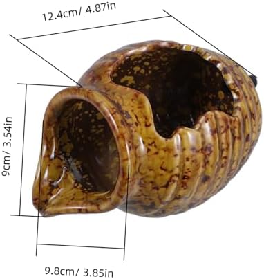 BESTYASH Ceramic Jar Water Fountain Decor for Home and Garden