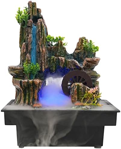 CaLaOCO Indoor Fountain with Atomizer and LED Light
