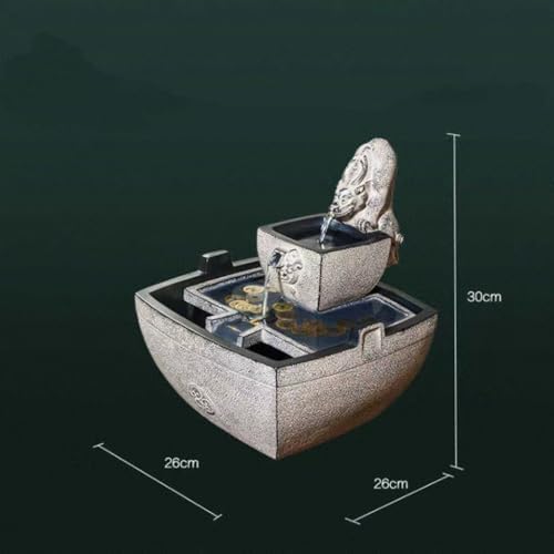 Creative Water Fountain for Home Living Room Porch Desk Decor