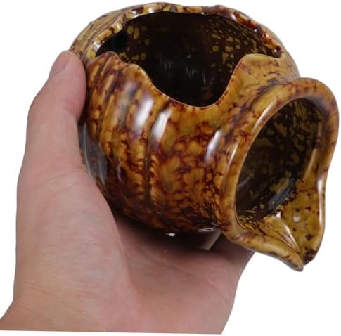 BESTYASH Ceramic Jar Water Fountain Decor for Home and Garden