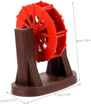 Mini Water Wheel Fountain Accessory for Terracotta and Garden Decor
