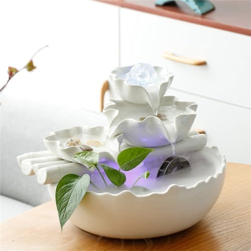 Streaming Water Decorative Fountain for Home Tabletop