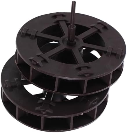 Healifty 2pcs Water Wheel Fountain for Fish Tank and Indoor Garden