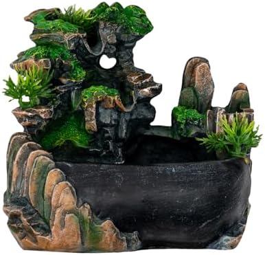 Stylish LED Waterfall Fountain with Atomizer