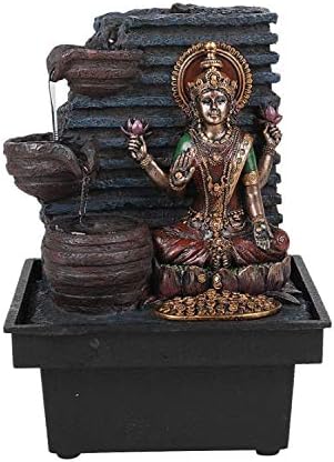 Pacific Giftware Sacred Hindu Goddess Lakshmi Water Fountain