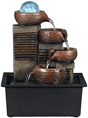Indoor Fountain with Fengshui Ball for Home Decor