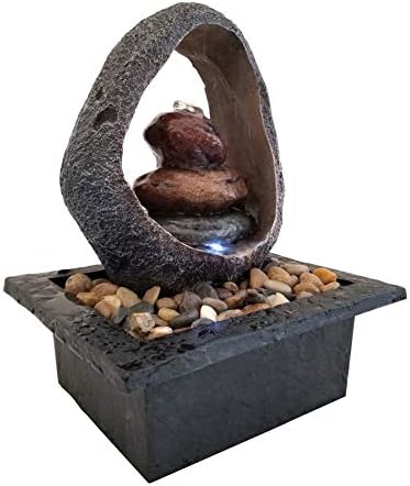 Danner Halo Meditation Fountain with LED Light