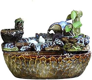 Ceramic Tabletop Fountain for Indoor Decor