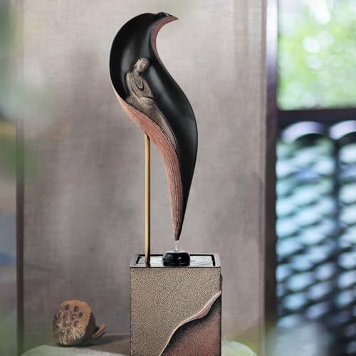 Elegant Desktop Water Fountain with Zen Design