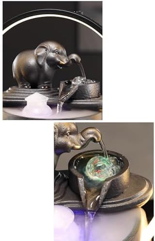Indoor Water Fountain Desktop Decorative Zen Waterfall