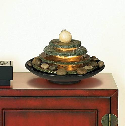 John Timberland Pyramid 10-inch High Zen Fountain