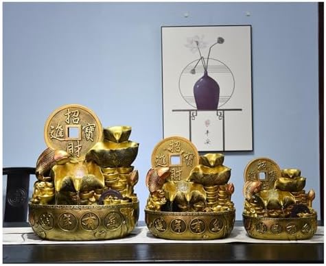 Elegant Tabletop Fountain Indoor Feng Shui Decor