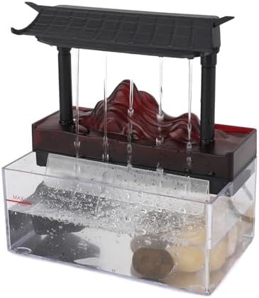 YuRui TENG Tabletop Water Fountain with LED Light