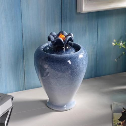 Royal Vase Desktop Water Fountain with Circulating Water Design