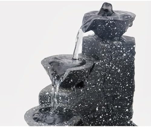 Modern Tabletop Fountain with Zen Decor