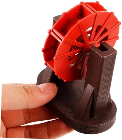 Mini Water Wheel Fountain Accessory for Terracotta and Garden Decor