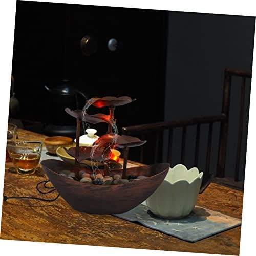 GLEAVI Indoor Waterfall Ornament with LED Light
