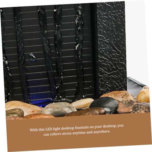 1set Creative Indoor Tabletop Fountain for Relaxation and Zen Meditation