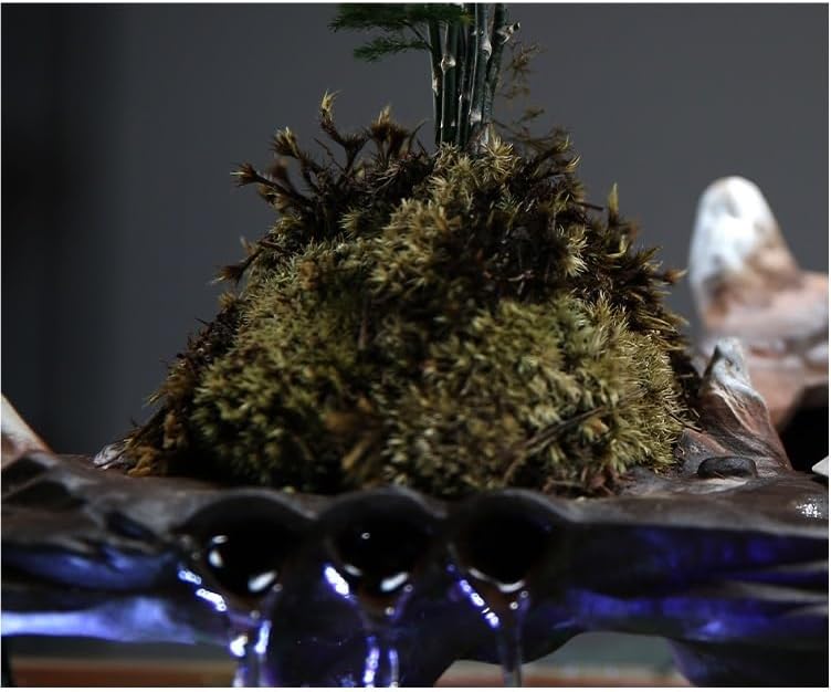 Ceramic Tabletop Fountain for Home Office Zen Decor