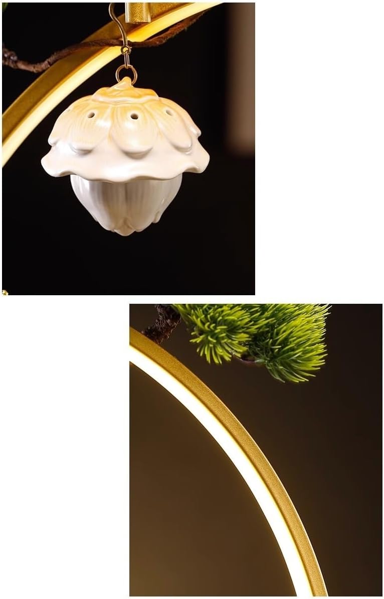 AQWASYUTER Water Fountain Indoor Decor Zen Desktop Fountain with Lucky Elements