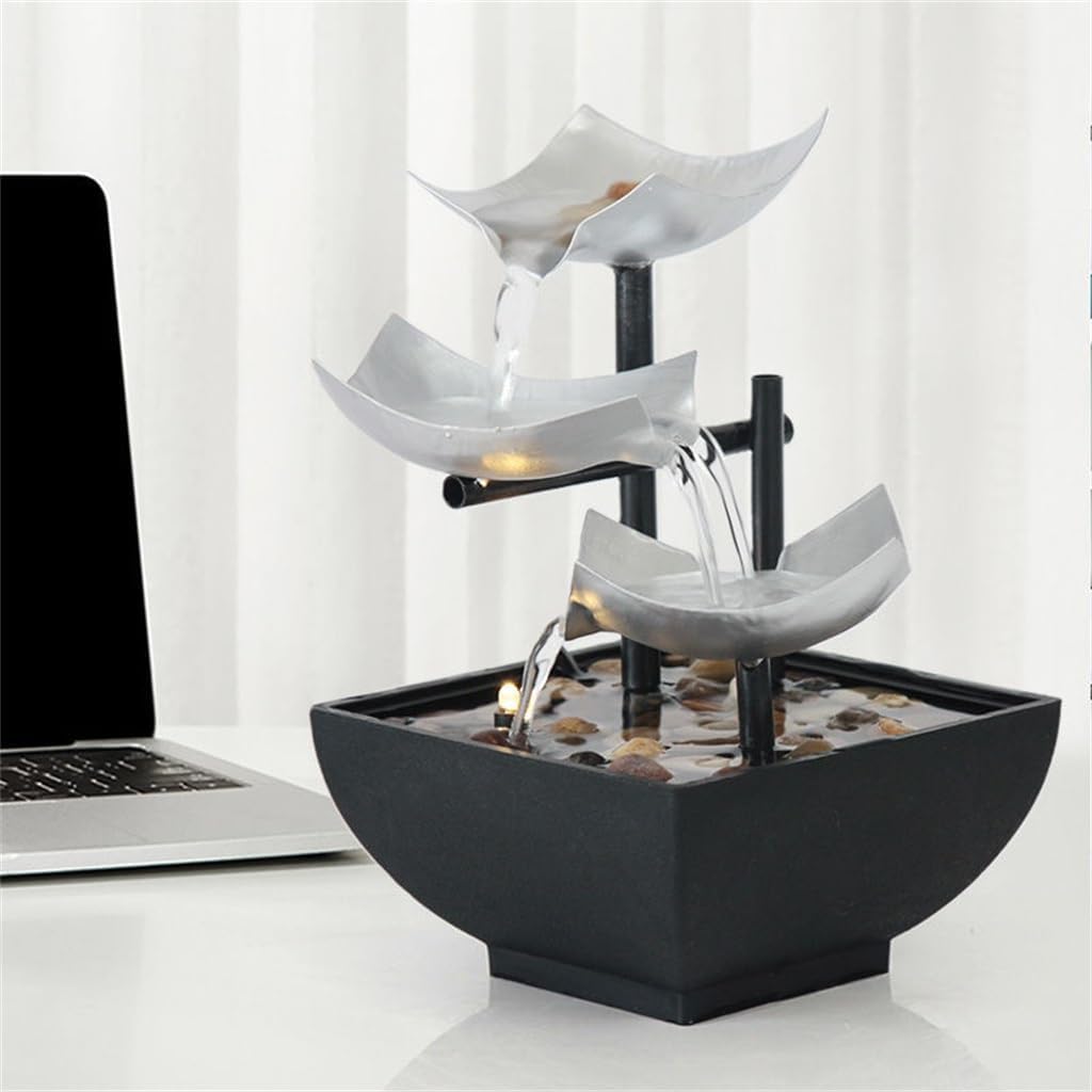 Rockery Water Fountain for Living Room and Bedroom Decor