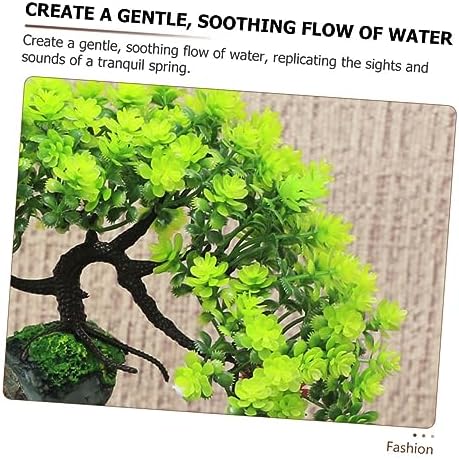 Amosfun Tabletop Water Fountain Decorative Resin Ornament