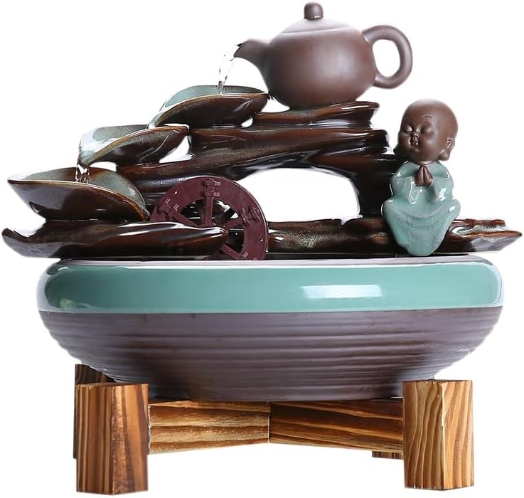 Charming Indoor Tabletop Water Fountain for Home and Office
