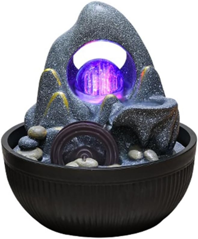 Elegant Desktop Water Fountain for Home Office Zen Meditation