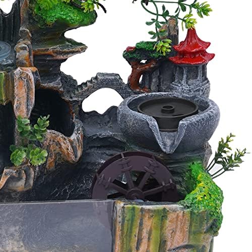 CaLaOCO Indoor Fountain with Rockery and LED Light 1