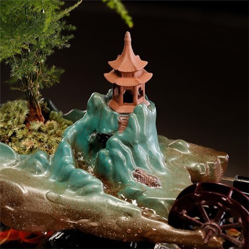 Elegant Fish Tank Water Ornament for Home Office