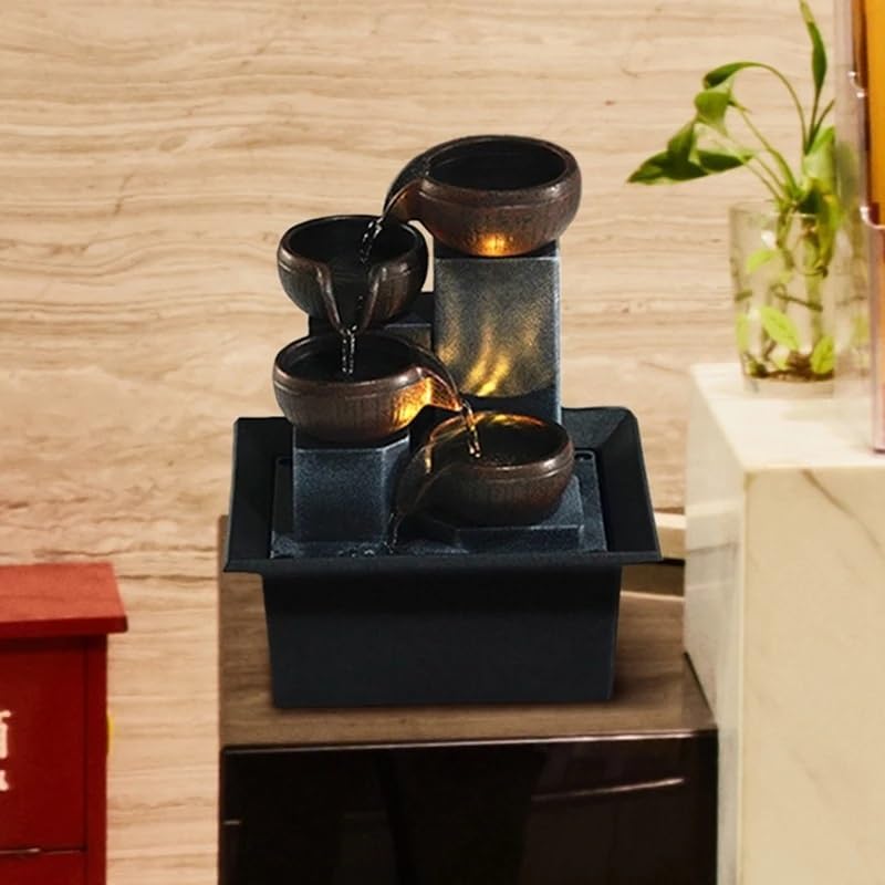 Tabletop Fountain Ornaments Indoor Decorations