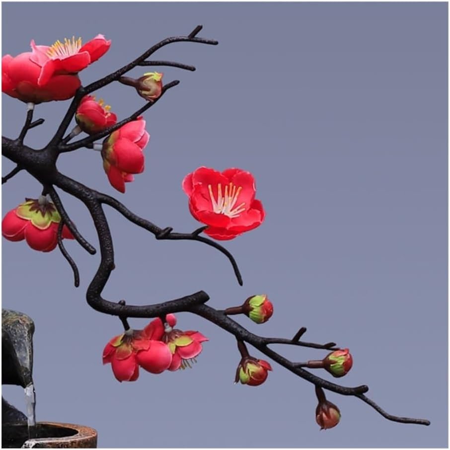 Modern Bonsai Rockery Water Fountain - Resin Tabletop Decor