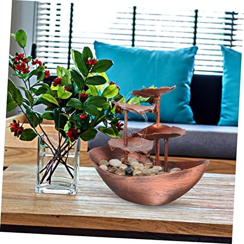 Material Running Water Tabletop Fountain Decor for Living Room